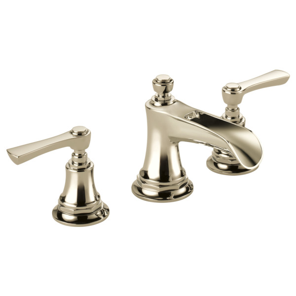 Brizo Rook 65361LF Widespread Lavatory Faucet with Channel Spout - Less Handles 1.2 GPM