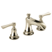 Brizo Rook 65361LF Widespread Lavatory Faucet with Channel Spout - Less Handles 1.2 GPM