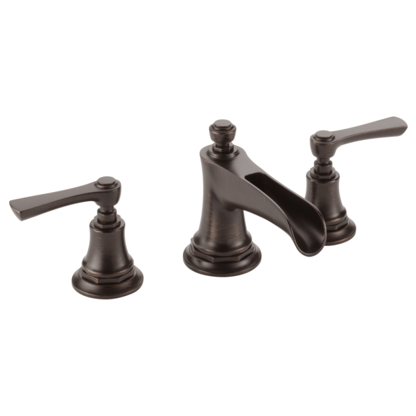 Brizo Rook 65361LF Widespread Lavatory Faucet with Channel Spout - Less Handles 1.2 GPM