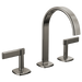 Brizo Allaria: Widespread Lavatory Faucet with Arc Spout - Less Handles