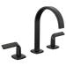 Brizo Allaria: Widespread Lavatory Faucet with Arc Spout - Less Handles