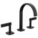 Brizo Allaria: Widespread Lavatory Faucet with Arc Spout - Less Handles