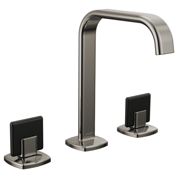 Brizo Allaria: Widespread Lavatory Faucet with Square Spout - Less Handles