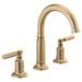 Brizo Invari 65376LF Widespread Lavatory Faucet with Arc Spout - Less Handles 1.5 GPM