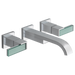 Brizo Siderna: Two-Handle Wall Mount Lavatory Faucet - Less Handles 1.5 GPM