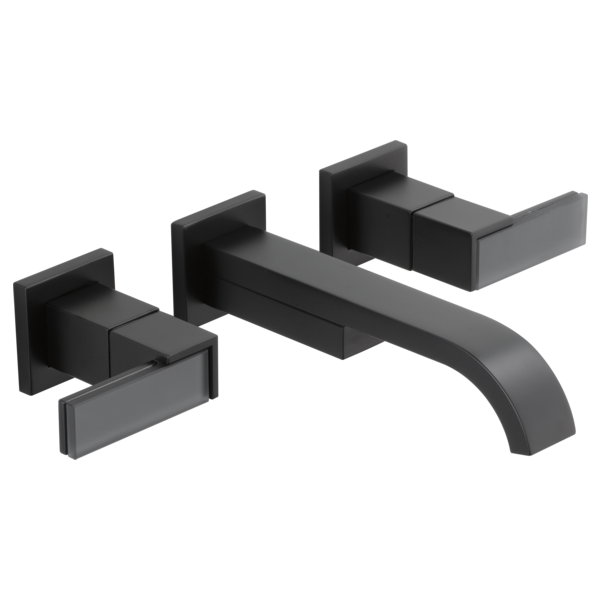 Brizo Siderna: Two-Handle Wall Mount Lavatory Faucet - Less Handles 1.5 GPM