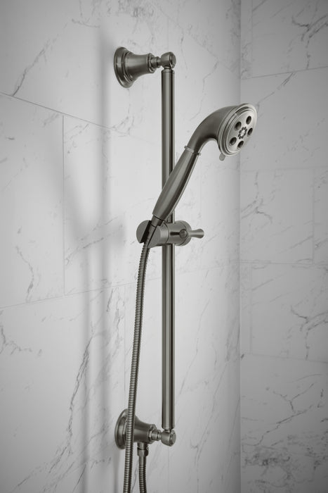 Brizo Essential Shower 74795 Classic Round Slide Bar With Hose