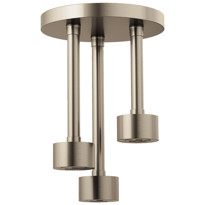 BRIZO Universal Showering:81335 Linear Round Single-Function H2Okinetic Pendant Raincan Shower Head