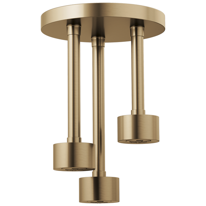BRIZO Universal Showering:81335 Linear Round Single-Function H2Okinetic Pendant Raincan Shower Head