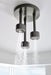 Brizo Essential Shower 81335 Linear Round Single-Function H2Okinetic Pendant Raincan Shower Head