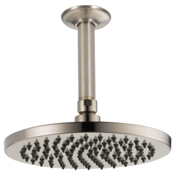 BRIZO Universal Showering:81375 8" Linear Round Single-Function Raincan Shower Head - 1.75 GPM