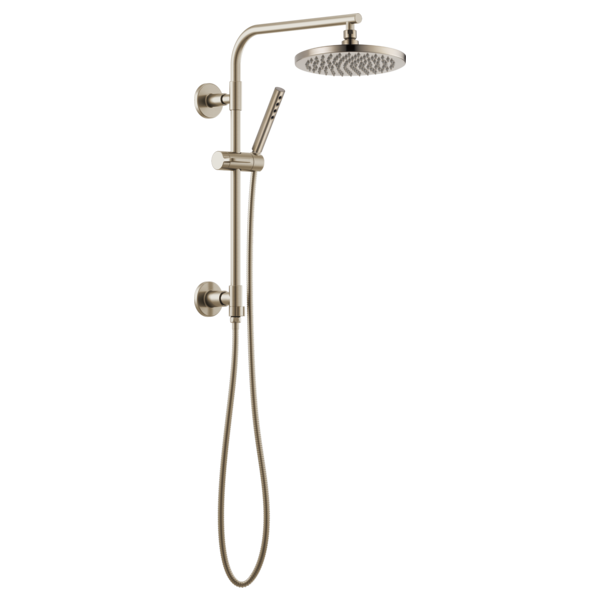 BRIZO Universal Showering:81375 8" Linear Round Single-Function Raincan Shower Head - 1.75 GPM