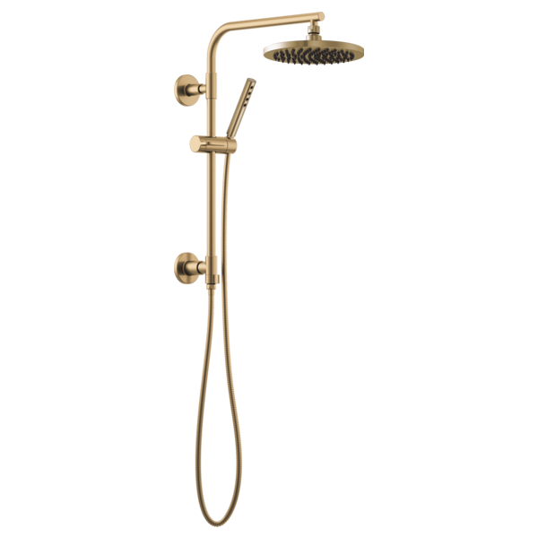 BRIZO Universal Showering:81375 8" Linear Round Single-Function Raincan Shower Head - 1.75 GPM