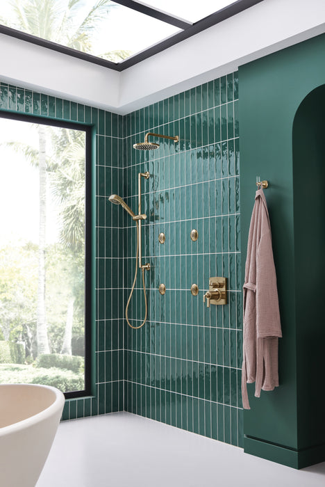 Brizo Brizo Universal Showering:81375 8" Linear Round Single-Function Raincan Shower Head - 1.75 GPM