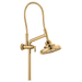 Brizo Essential Shower 81376 10 7/16" Classic Slide Bar Shower Arm And Flange