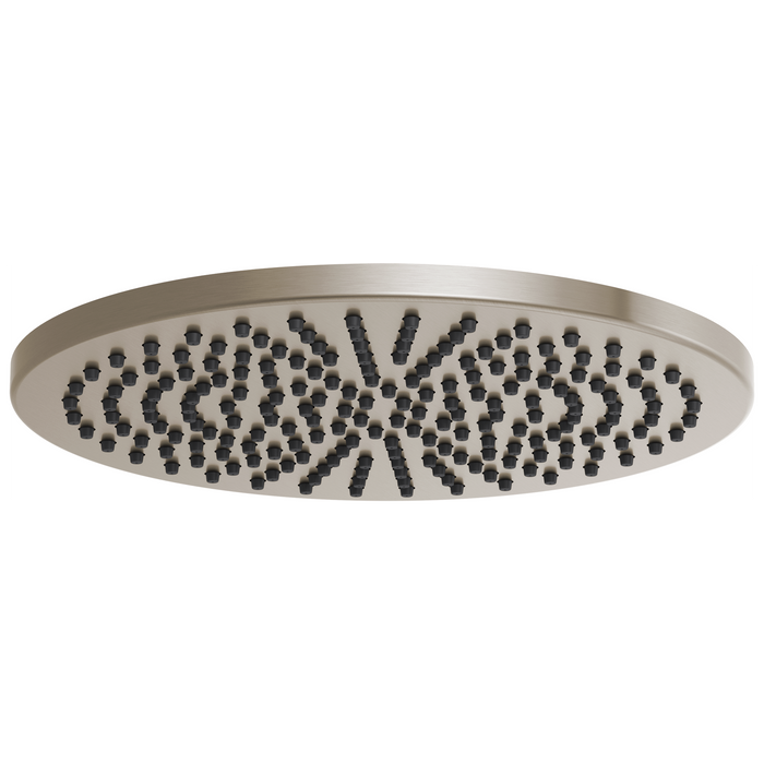 Brizo Essential Shower 81392 12" Linear Round Single-Function Raincan Shower Head - 1.75 GPM