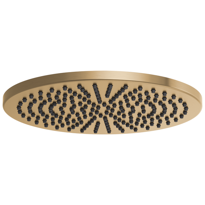 Brizo Essential Shower 81392 12" Linear Round Single-Function Raincan Shower Head - 1.75 GPM
