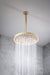 Brizo Essential Shower 81392 12" Linear Round Single-Function Raincan Shower Head - 1.75 GPM