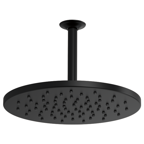Brizo Essential Shower 81392 12" Linear Round Single-Function Raincan Shower Head - 1.75 GPM