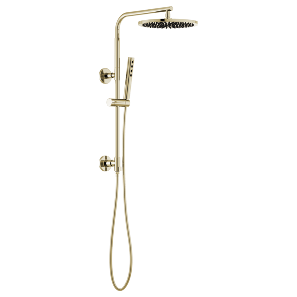 Brizo Essential Shower 81392 12" Linear Round Single-Function Raincan Shower Head - 1.75 GPM