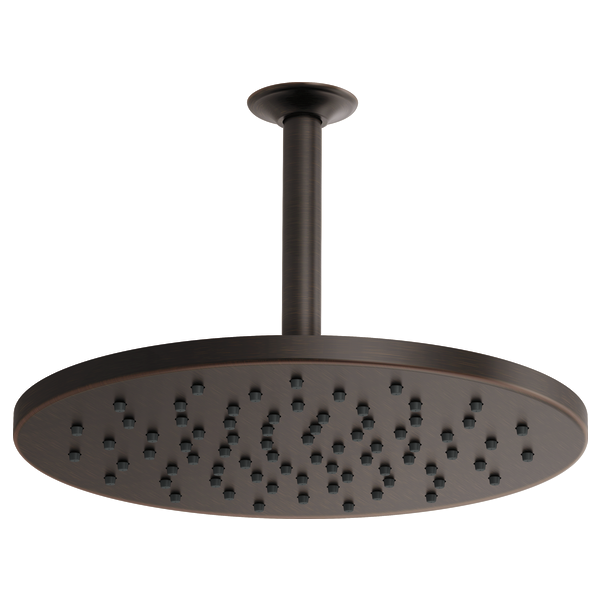 Brizo Essential Shower 81392 12" Linear Round Single-Function Raincan Shower Head - 1.75 GPM