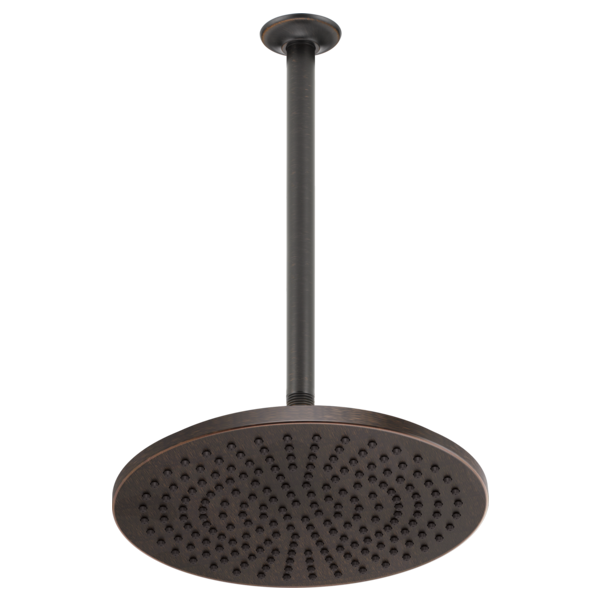 Brizo Essential Shower 81392 12" Linear Round Single-Function Raincan Shower Head - 1.75 GPM