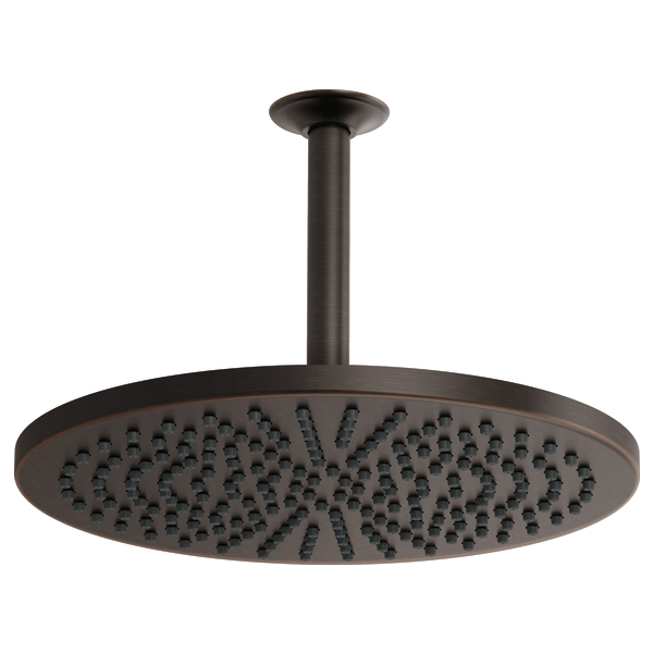 Brizo Essential Shower 81392 12" Linear Round Single-Function Raincan Shower Head - 1.75 GPM