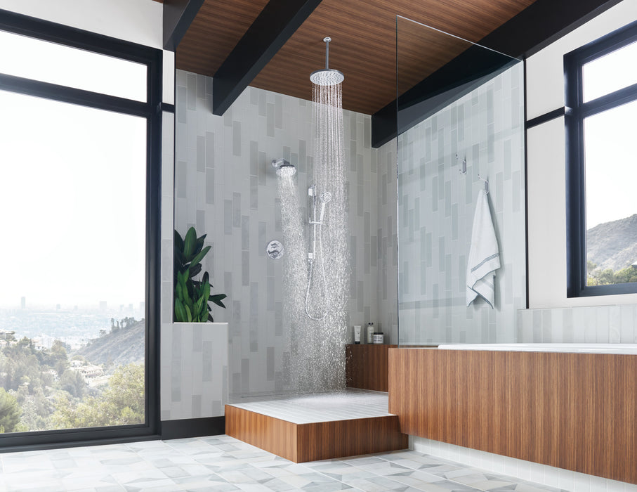 Brizo Brizo Universal Showering:81398 10" Linear Round Single-Function Raincan Shower Head - 1.75 GPM