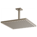 Brizo Essential Shower 81399 12" Linear Square Single-Function Raincan Shower Head - 2.5 GPM