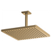 Brizo Essential Shower 81399 12" Linear Square Single-Function Raincan Shower Head - 2.5 GPM