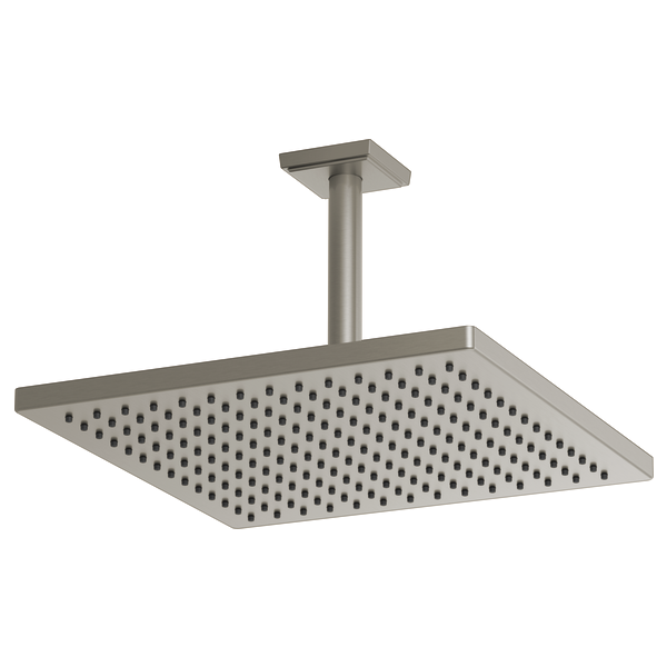 Brizo Essential Shower 81399 12" Linear Square Single-Function Raincan Shower Head - 2.5 GPM