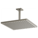 Brizo Essential Shower 81399 12" Linear Square Single-Function Raincan Shower Head - 2.5 GPM
