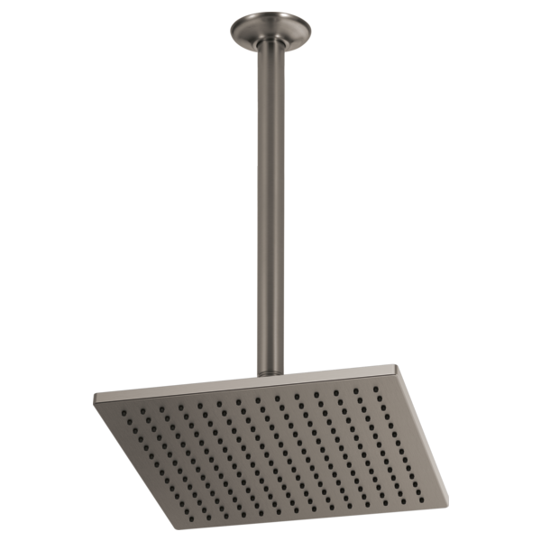 Brizo Essential Shower 81399 12" Linear Square Single-Function Raincan Shower Head - 2.5 GPM
