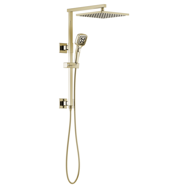 Brizo Essential Shower 81399 12" Linear Square Single-Function Raincan Shower Head - 2.5 GPM