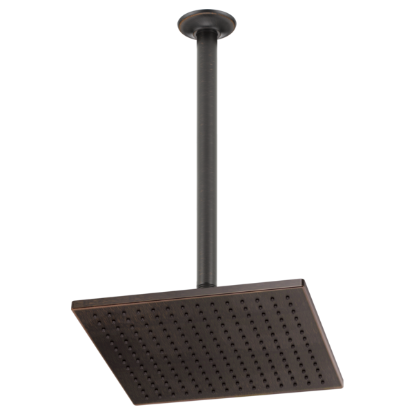Brizo Essential Shower 81399 12" Linear Square Single-Function Raincan Shower Head - 2.5 GPM