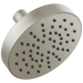 Brizo Essential Shower 82392 5" Linear Round Single-Function Wall Mount Shower Head - 2.5 GPM, luxe nickel