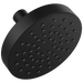 Brizo Essential Shower 82392 5" Linear Round Single-Function Wall Mount Shower Head - 2.5 GPM, matte black