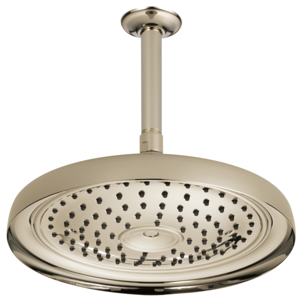 Brizo Essential Shower 83310 11" Classic Round Single-Function Raincan Shower Head - 1.75 GPM