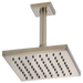 BRIZO Universal Showering:83341 8" Linear Square Single-Function Raincan Shower Head - 1.75 GPM
