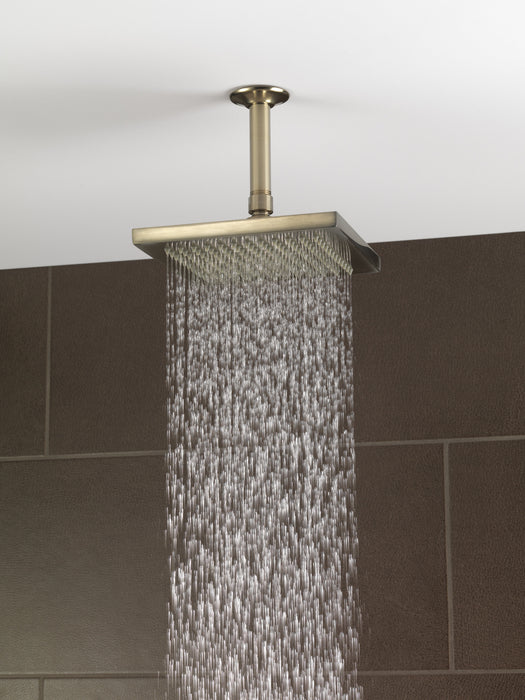 BRIZO Universal Showering:83341 8" Linear Square Single-Function Raincan Shower Head - 1.75 GPM