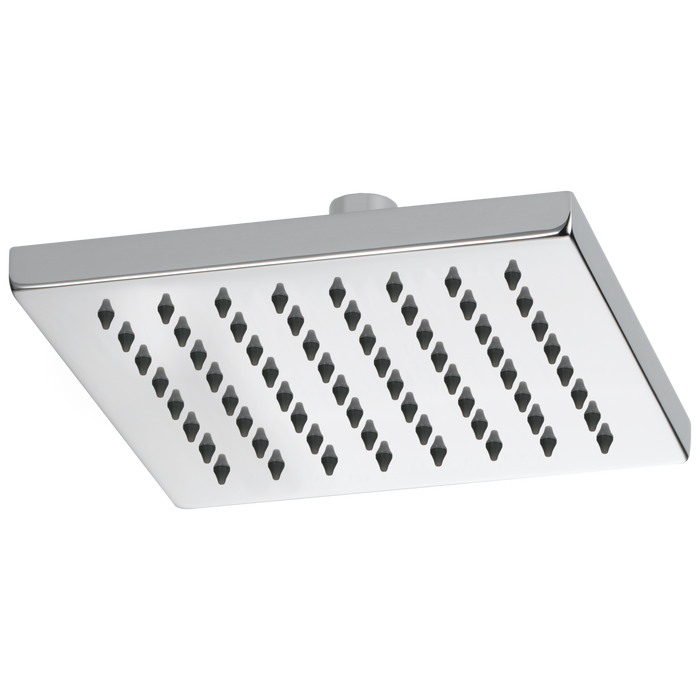 BRIZO Universal Showering:83341 8" Linear Square Single-Function Raincan Shower Head - 1.75 GPM