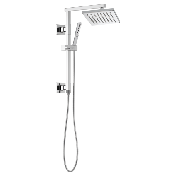 Brizo Essential Shower 83341 8" Linear Square Single-Function Raincan Shower Head - 1.75 GPM
