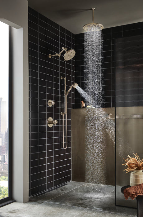 Brizo Litze:85735 Slide Bar Handshower with H2OKinetic Technology
