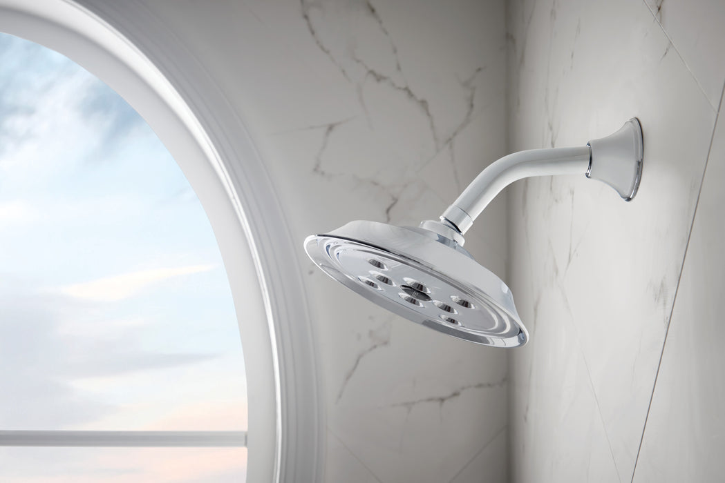 Brizo Universal Showering: 7" Classic Round H<sub>2</sub>Okinetic<sup></sup> Single Function Wall Mount Showerhead