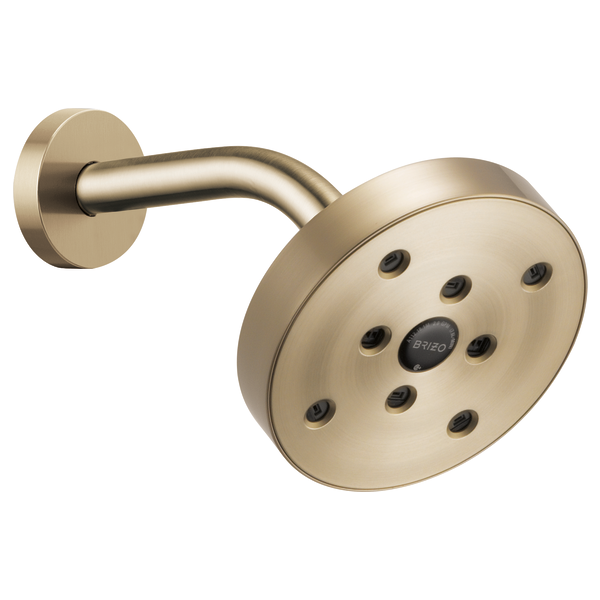Brizo Essential Shower 87375 5" Linear Round H20Kinetic Single Function Wall Mount Showerhead
