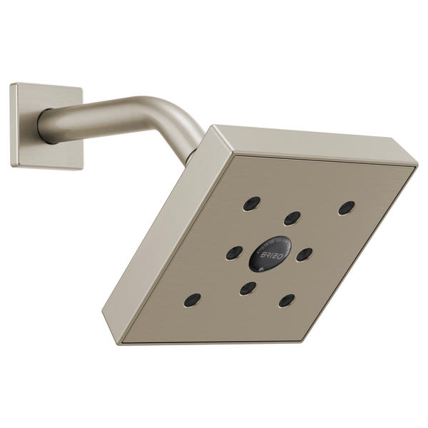 Brizo Universal Showering: 5” Linear Square H<sub>2</sub>Okinetic<sup></sup> Single Function Wall Mount Showerhead