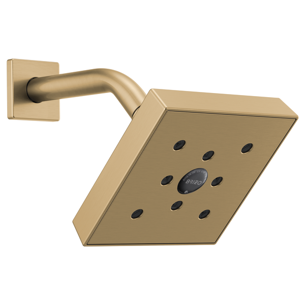 Brizo Universal Showering: 5” Linear Square H<sub>2</sub>Okinetic<sup></sup> Single Function Wall Mount Showerhead