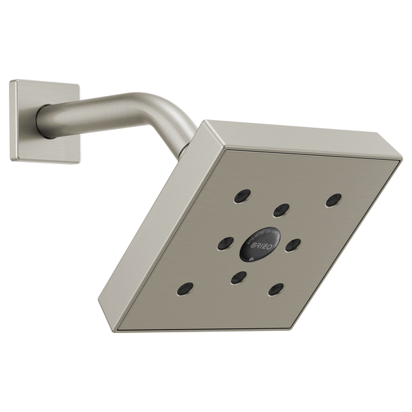Brizo Universal Showering: 5” Linear Square H<sub>2</sub>Okinetic<sup></sup> Single Function Wall Mount Showerhead