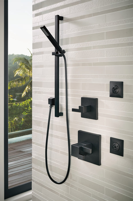 Brizo Universal Showering: 5” Linear Square H<sub>2</sub>Okinetic<sup></sup> Single Function Wall Mount Showerhead