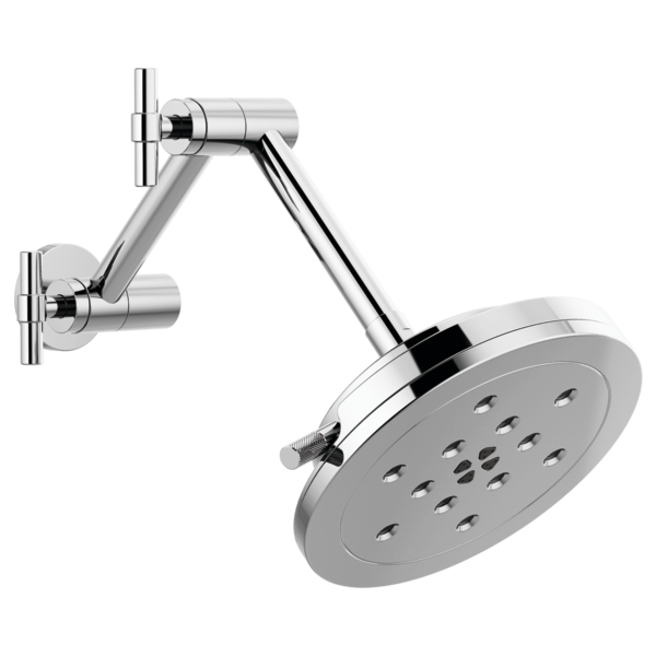 Brizo Litze:87435 8” H<sub>2</sub>Okinetic<sup></sup> Round Multi-Function Wall Mount Showerhead